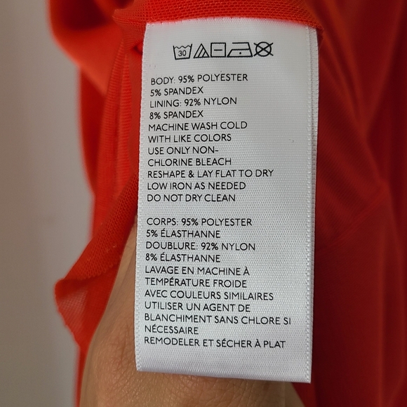 Urban Outfitters Twist-Front V-neck Bright Red Mini Dress - Picture 6 of 8